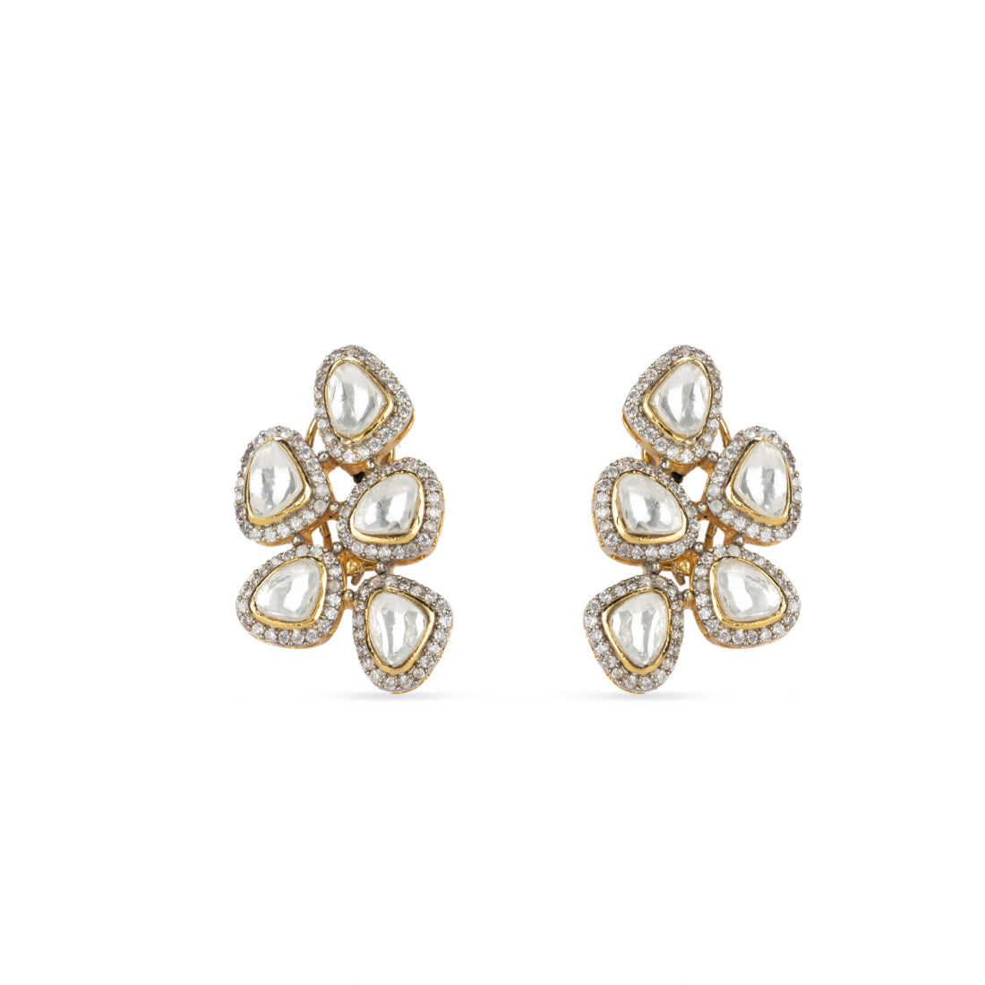 Rania Earrings is showcased in the image