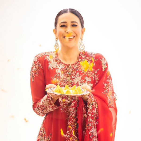Actress Karishma Kapoor is wearing  Adara Earrings