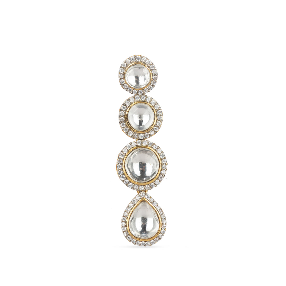 A single Nadine Earring displayed in the picture