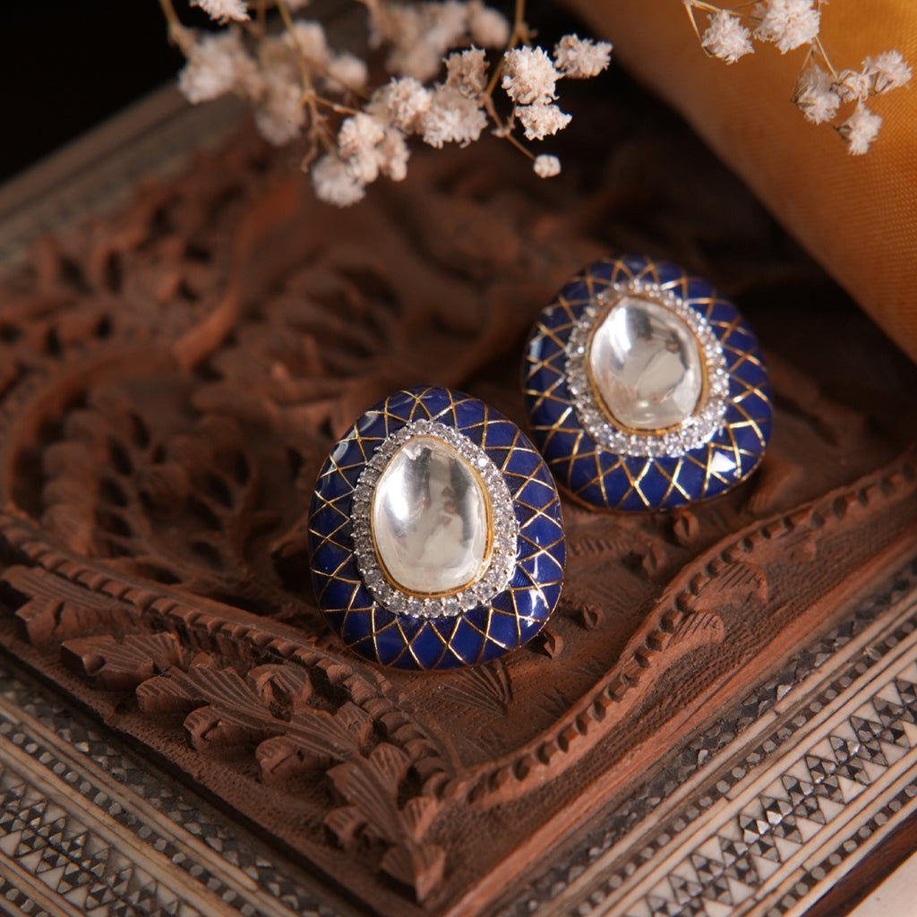 Eshwari Blue Earrings