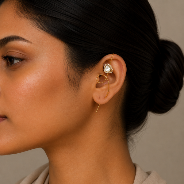Layla Ear Cuffs alternate angle