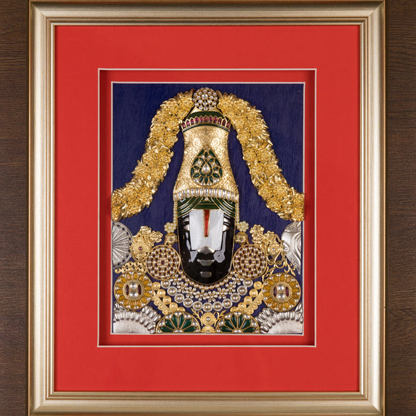 Lord Venkateswara (Tirupati Balaji) Mural Art Work - The Eternal Guardian