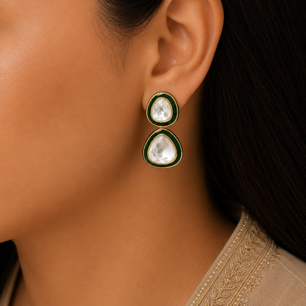 Aaravi Earrings alternate angle