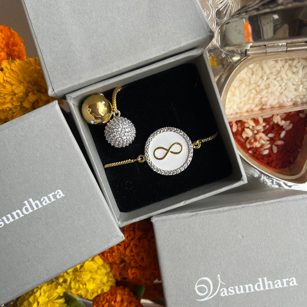 Infinity White Bracelet