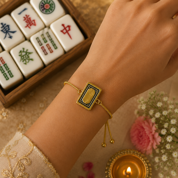 Mahjong White Dragon Bracelet