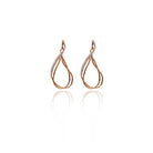 Stylish Premier Earrings Captured on a Neutral White Backdrop