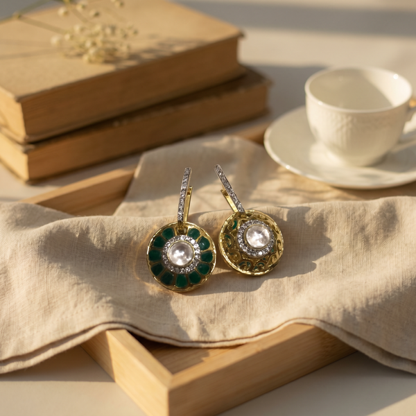 2 in 1 Narmada Earrings
