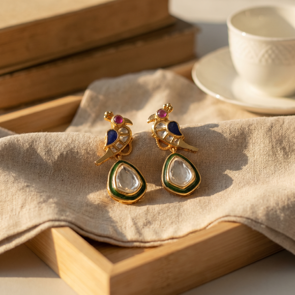 Harini Earrings alternate angle