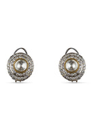 Noor Kundan Studs from Vasundhara is displayed on a white background