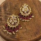 Hazrat Chandbaali With Pink Drops is displayed on a wooden block 